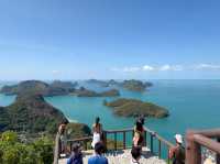 🌅 รีวิวจุดชมวิวผาจันทร์จรัส หมู่เกาะอ่างทอง 🏝️