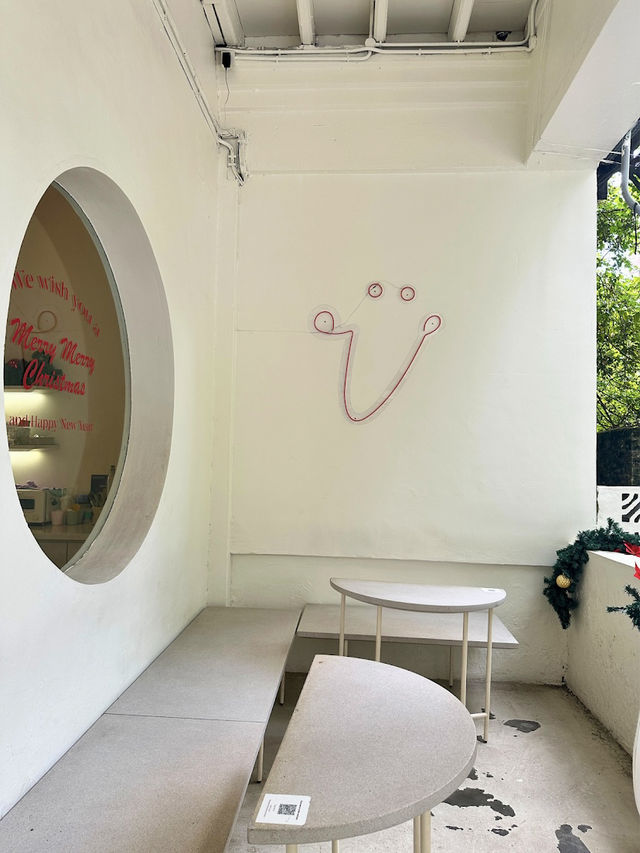 Three Years Old Cafe, A Whimsical White Haven in Bukit Bintang