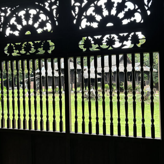 An authentic malay traditional house - it’s almost 100 years old!