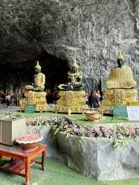 เที่ยวหน้าผาแกะสลักพระใหญ่ หลวงพ่ออู่ทอง 🙏☺️