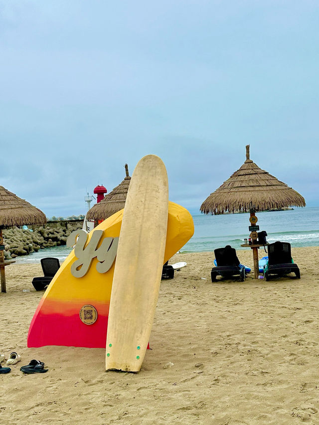 서핑하기 좋은 양양 기사문해변🏄🏻‍♀️