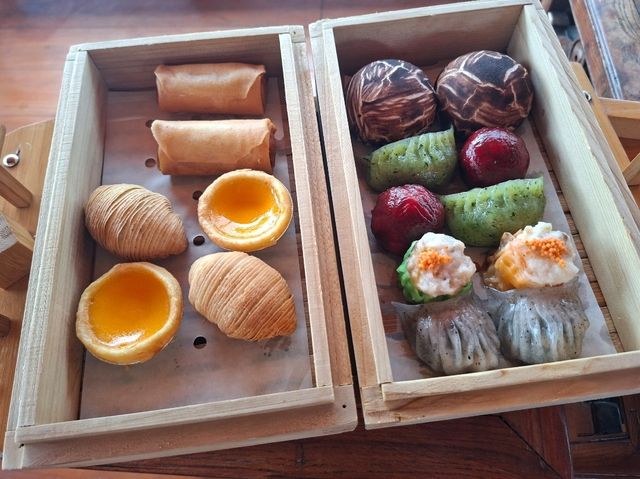 ✨️張保仔號遊船點心航遊😍高質Dim Sum Library主廚用心製作的精品點心💯