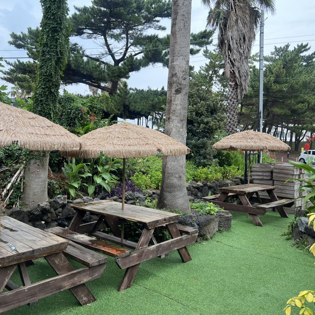 제주 이호테우해변 카페, 에귤타르트 🍊