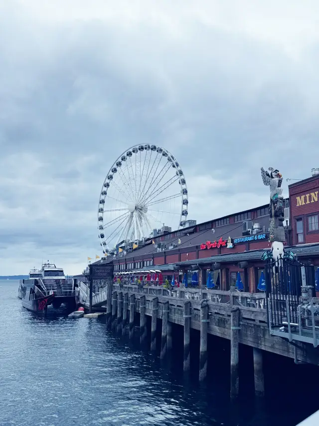 Seattle Pike Place Market Clam Chowder, Starbucks Reserve, and Doughnuts