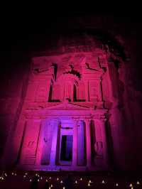 🌙 Petra by Night – A Magical Experience in the Rose-Red City