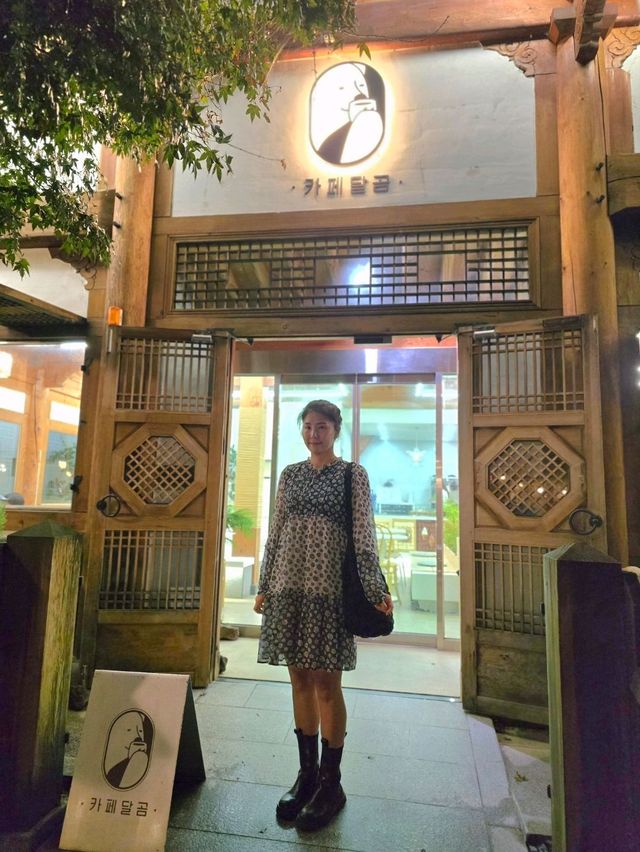 쿠키아이스크림이 맛있는 전주한옥마을 카페💜
