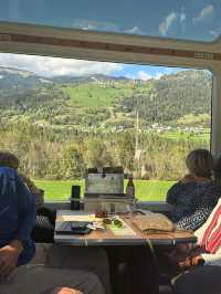 念願だった氷河急行🚂🇨🇭