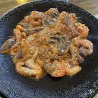 【🇰🇷：南浦洞】タルタルソースを付けたら絶品🐙