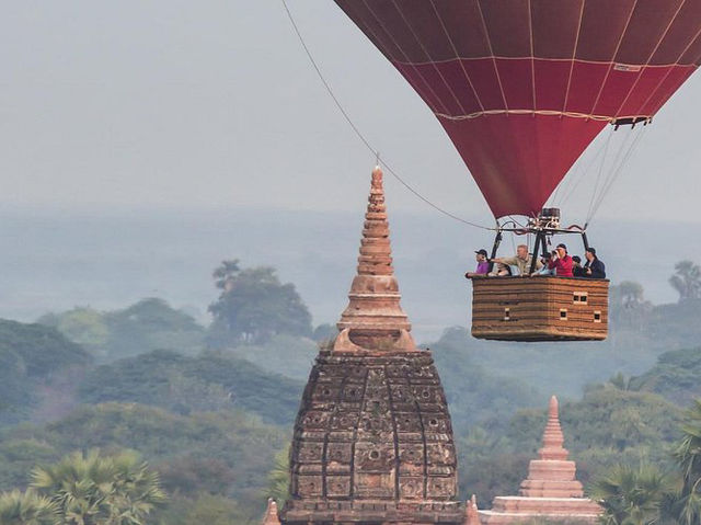 Balloons over Bagan