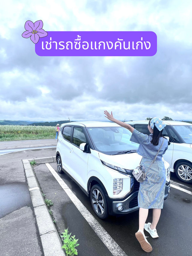 🪻วางแผน one day trip Asahikawa-biei-furano🪻