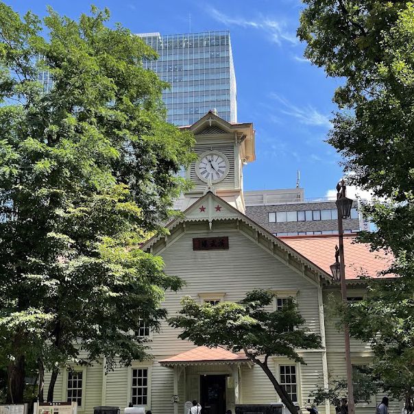 Sapporo Clock Tower (หอนาฬิกาซัปโปโระ)แลนด์มาร์ก Sapporo Clock Tower (หอนาฬิกาซัปโปโระ)แลนด์มาร์ก