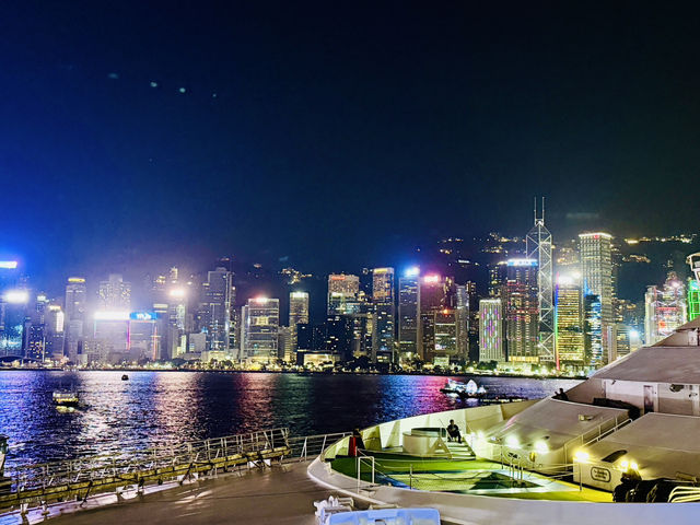 香港夜景隱藏打卡位(可同時觀賞中環及九龍站兩邊夜景) 香港夜景隱藏打卡位(可同時觀賞中環及九龍站兩邊夜景)