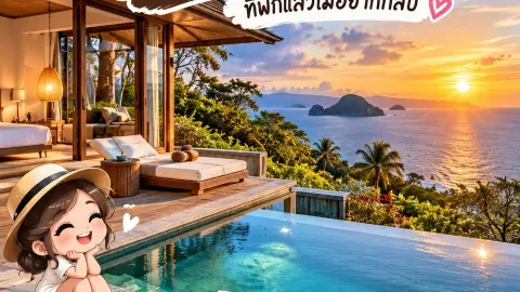 🏝️ 5 โรงแรมวิวหลักล้านในไทย ที่พักแล้วไม่อยากกลับ — traveler post in เมืองกระบี่