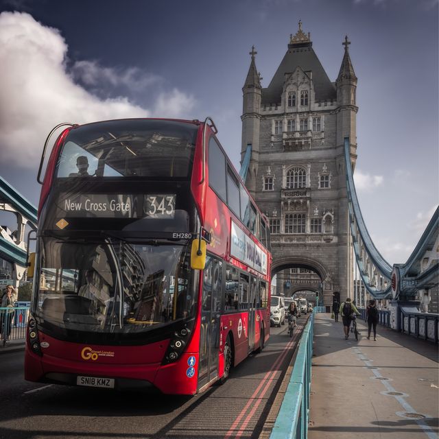 Iconic London Red!