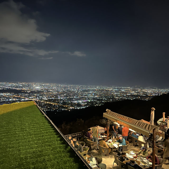 Monal Restaurant Islamabad Pakistan. The most beautiful restaurant with city view. 