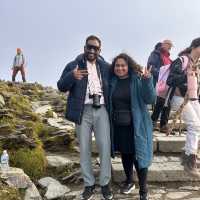 “A Rain-Kissed Adventure on the Snowdon Mountain Railway: Breathtaking Views and a Thrilling Journey