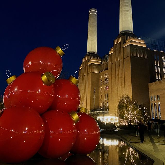 A Festive Icon: Christmas at Battersea Power Station