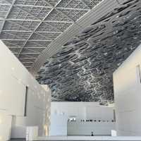 Being in absolute awe in the Louvre Abu Dhabi 