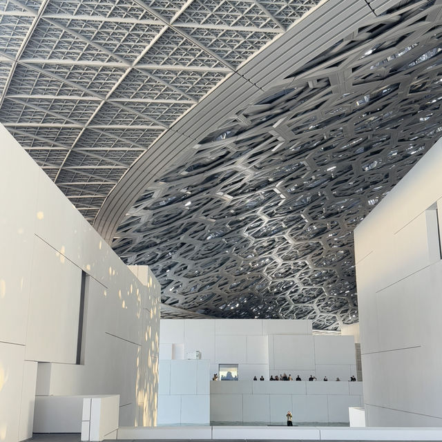 Being in absolute awe in the Louvre Abu Dhabi 