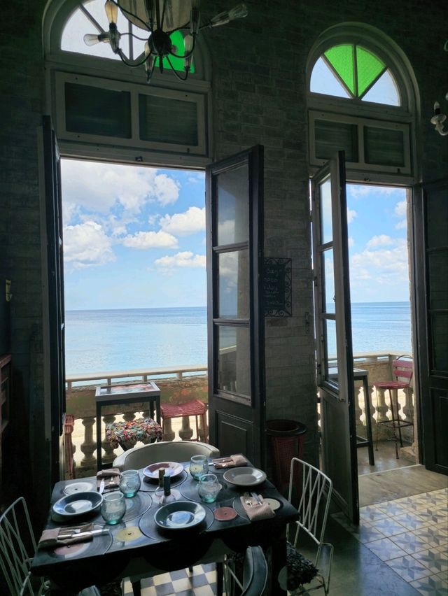 해외여행 쿠바 하바나의 갤러리 카페 Hostal Malecon 663