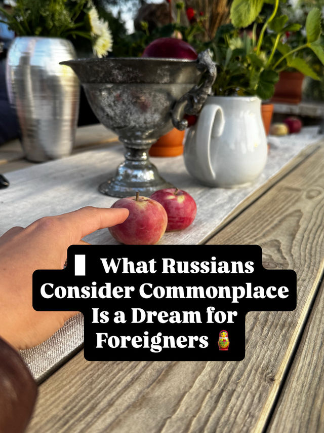 ▌ What Russians Consider Commonplace Is a Dream for Foreigners 🪆 
