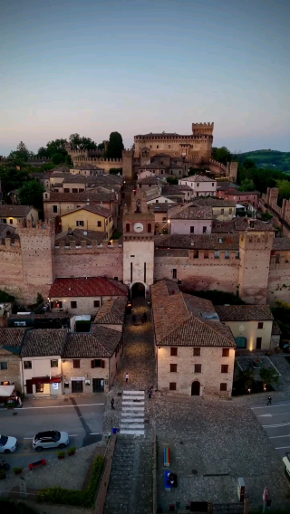 🏰 Where Legends Walk the Walls – Gradara, Italy