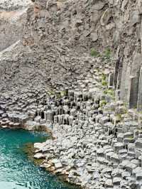 Stuðlagil Canyon, stunning basalt columns 