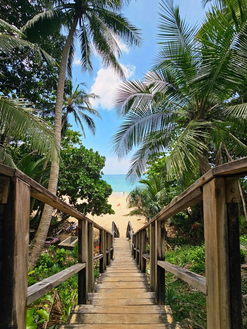 ⚪️Why Choose This Beach?

Nai Thon Beach, located in the northwest of Phuket, is perfect for those dreaming of tranquility, soft sand, and clear waters far from noisy bars and bustling markets. It exudes the charm of 'old Phuket': few tourists, abundant nature, and a relaxed, almost village-like pace of life.

⚪️Atmosphere and Nature

Nai Thon stretches for about a kilometer and is considered one of the coziest and most intimate beaches on the island. The shoreline is covered with fine, light sand, some of which has a 'squeaky' texture, and trees along the beach provide natural shade during the first half of the day.

⚪️Swimming and Activities

The sea has a gentle slope and a sandy bottom, making it comfortable for both adults and children to swim. At the edges of the beach, rocks and corals appear, offering snorkeling opportunities during the high season, while the waves are ideal for surfing lessons at the local school without encountering large crowds in the water.

⚪️What's Nearby?

Nai Thon is part of a national park area, so there’s plenty of greenery and no dense high-rise developments. However, across the road from the beach, you’ll find cafes, a few restaurants serving European and Thai cuisine, massage salons, and small hotels, ensuring you won’t feel completely 'cut off from civilization.'

⚪️Who Is It Best For?

Nai Thon Beach is favored by families with children, couples, and remote workers seeking a quiet seaside base close to the airport. It’s an excellent choice for those tired of Patong and Kata but not looking for completely 'wild' locations: there’s enough infrastructure for a comfortable stay and plenty of space to enjoy sunsets almost in solitude.