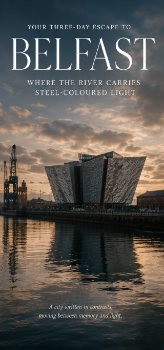 Your Three-Day Escape to Belfast - Where the River Carries Steel-Coloured Light
