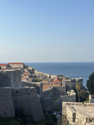 Dubrovnik Old Town: A View Over the Adriatic Sea🇭🇷