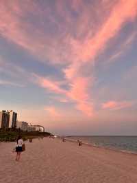 Go to Miami and wait for a sunset over the Atlantic.