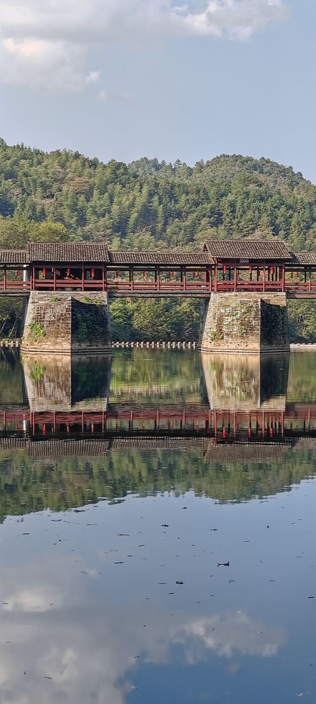 婺源清華鎮的“彩虹橋”不是傳說