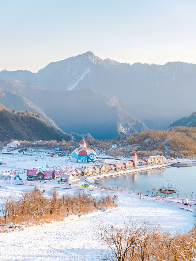 不是哈爾濱去不起，西嶺雪山玩雪更有性價比