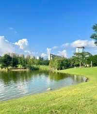 香蜜公園，治癒系公園日系公園