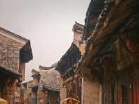 皤灘古鎮，千年歷史，“龍"型古街蜿蜒