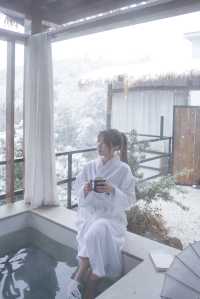 “雪是神的煙火”這裡不是北海道，是安吉！