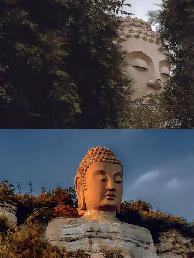The mountain is a Buddha, the Buddha is a mountain