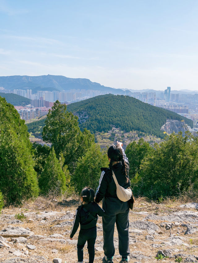 在濟南的每週一山，最佳屬於金雞嶺
