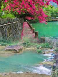 南寧周邊隱藏的桃花源：隆安布泉河，玩水攝影的絕美去處！