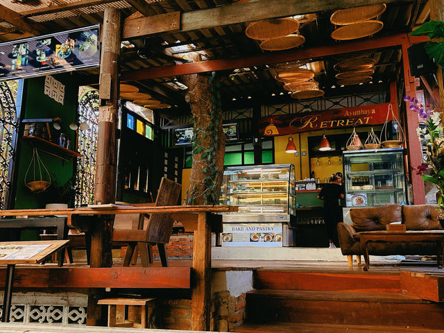Ayutthaya Retreat คาเฟ่สไตล์ไทยๆที่อยุธยา