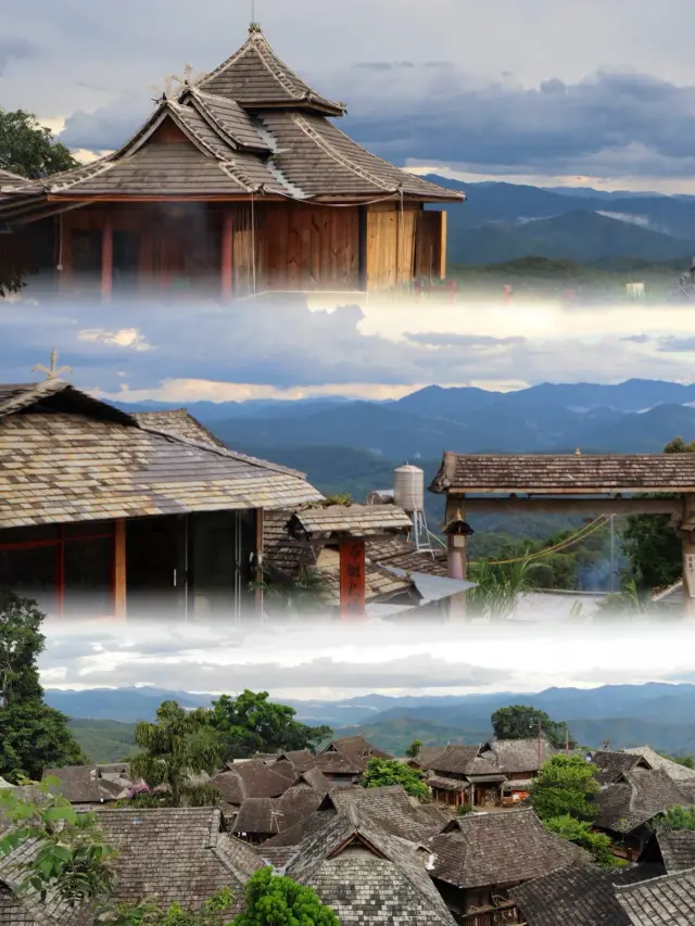 雲南夏季避暑古村寨，翁基