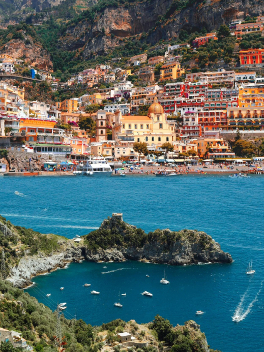 南イタリアのソレント半島の陶器カゴ 南イタリア 食器