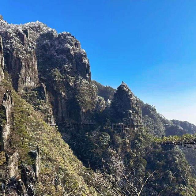 【江西】遊覽羊獅慕，雲海山頂一覽無遺