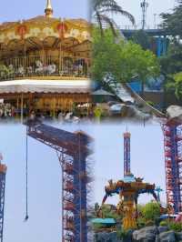 杭州蕭山區杭州樂園｜雨神之錘，心都要跳出來了