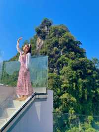 孩子同你喺山水間嘉鬧。