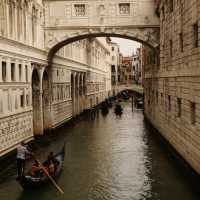 Bridge of sighs Italy 