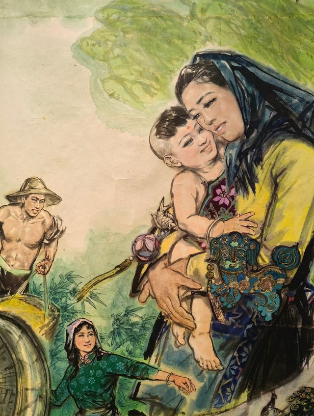 躺平式遛娃，來浙美欣賞浙派人物畫吧!