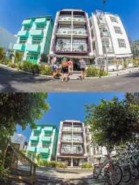 呼魯馬累海洋大酒店正宗海景餐廳，拍照效果非常漂亮！