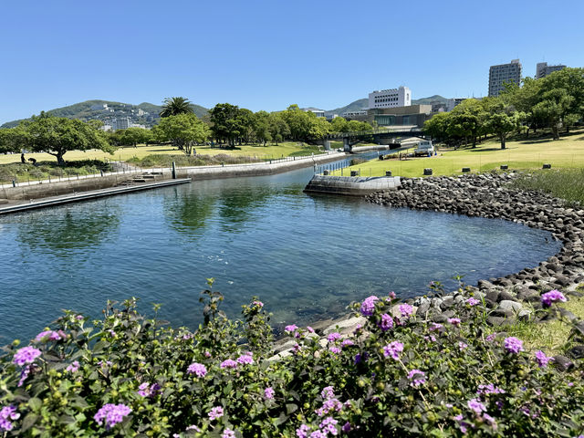 日本長崎水邊之森公園。