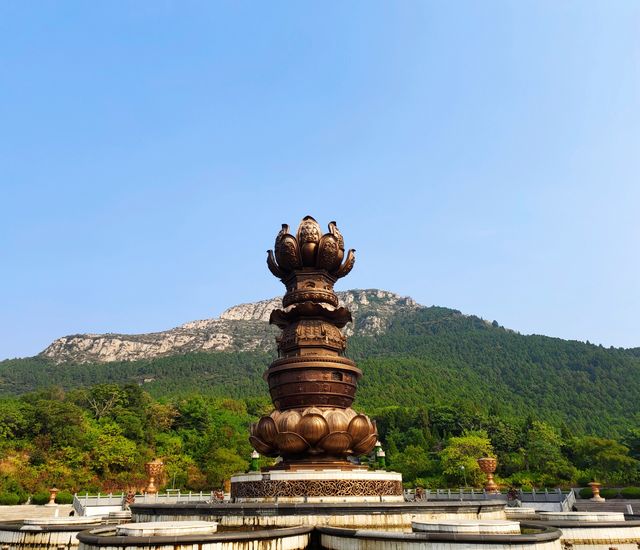 東平白佛山|進山吸氧。